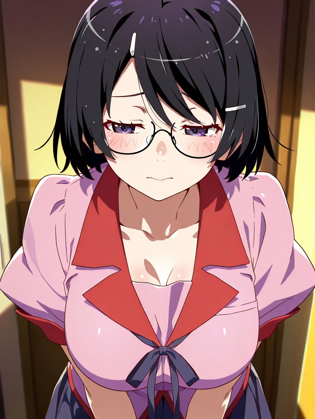 模範生と怪異の狭間 羽川翼 - サンプル画像 2