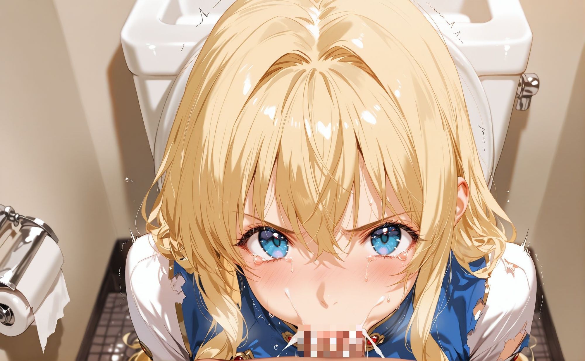完全調教プログラム_女神官 - サンプル画像 1