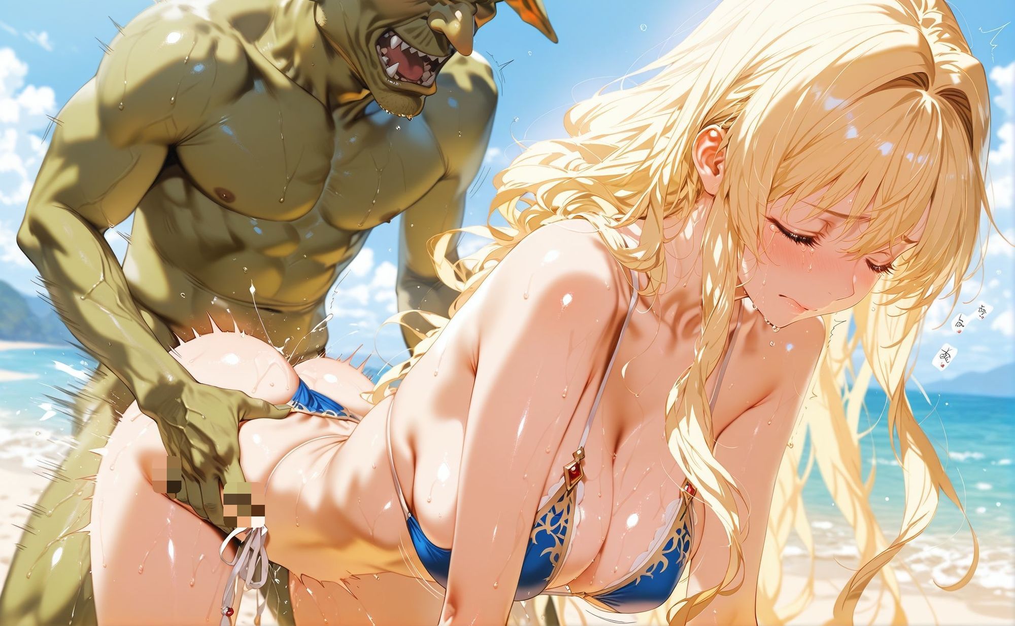 完全調教プログラム_女神官 - サンプル画像 10