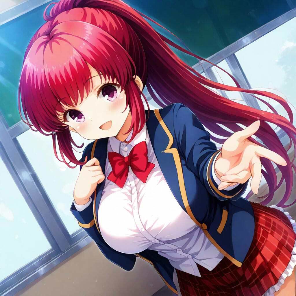 ガルフレ(仮)シチュCG集2 明音+エミ+景+CG集(制服) - サンプル画像 8