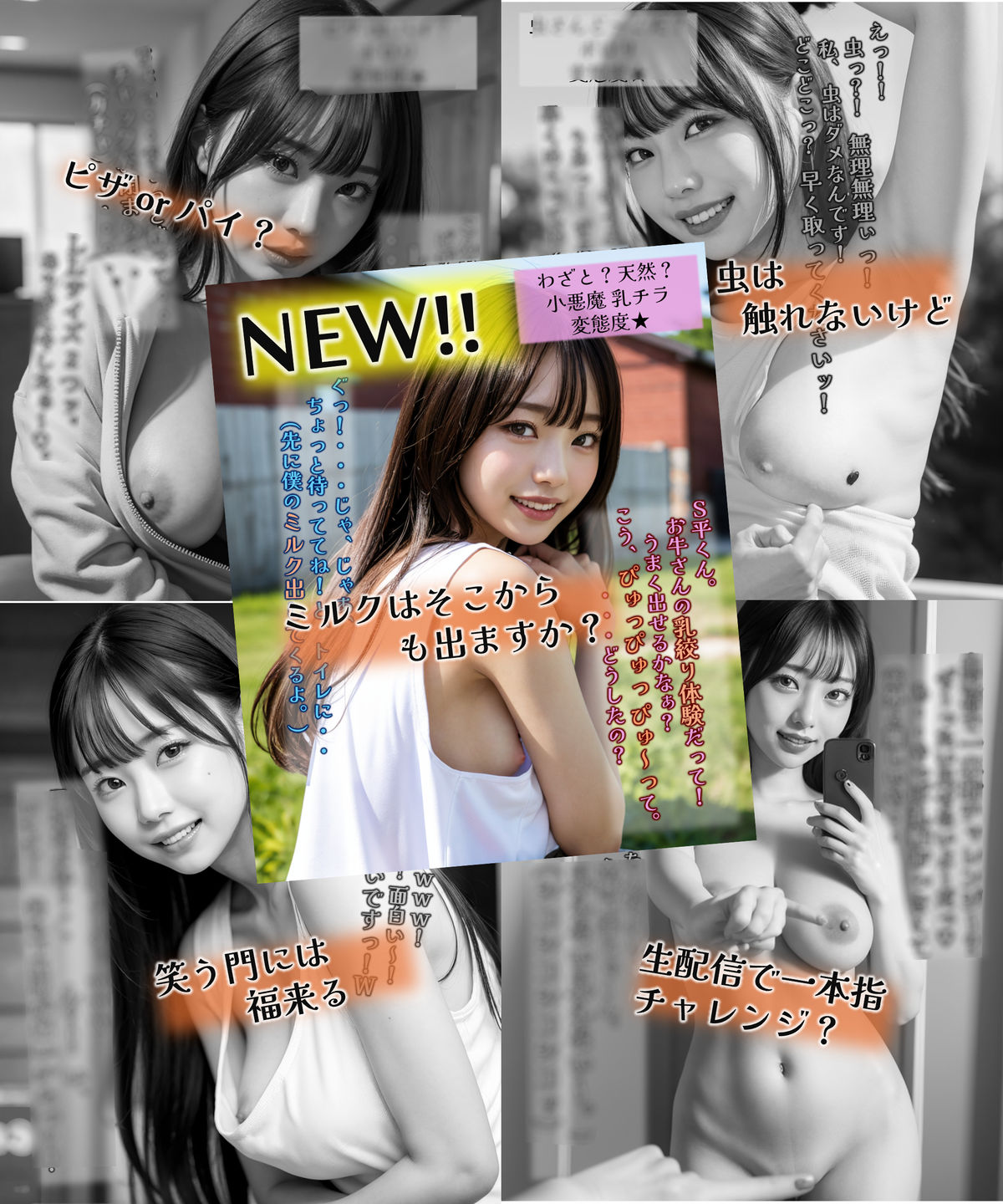 エロい瞬間1コマ劇場 - サンプル画像 9