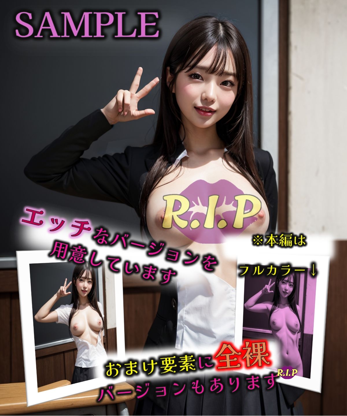 コスプレシリーズ えちえち女子校生風 - サンプル画像 6