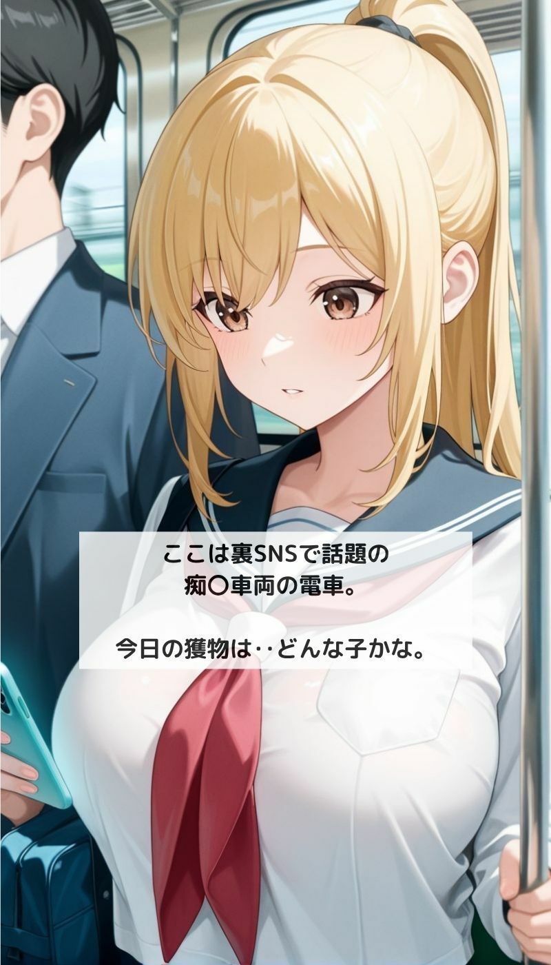 痴〇トレイン〜ギャルが溺れるまで〜 - サンプル画像 1