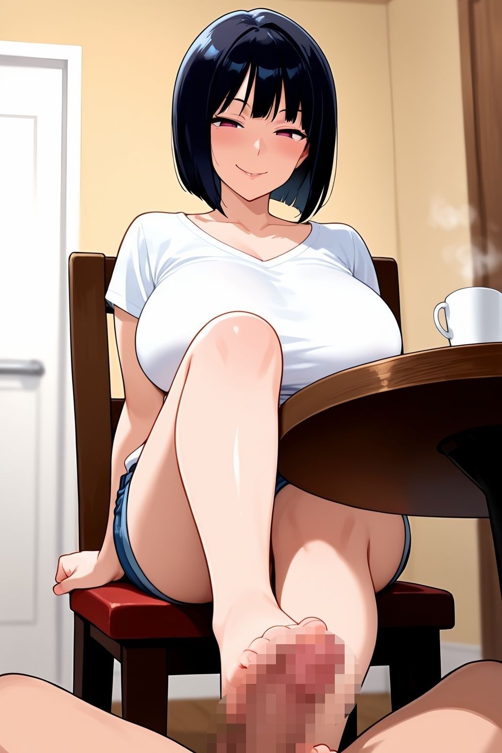 憧れの年上お姉さんはエッチに積極的でした - サンプル画像 1