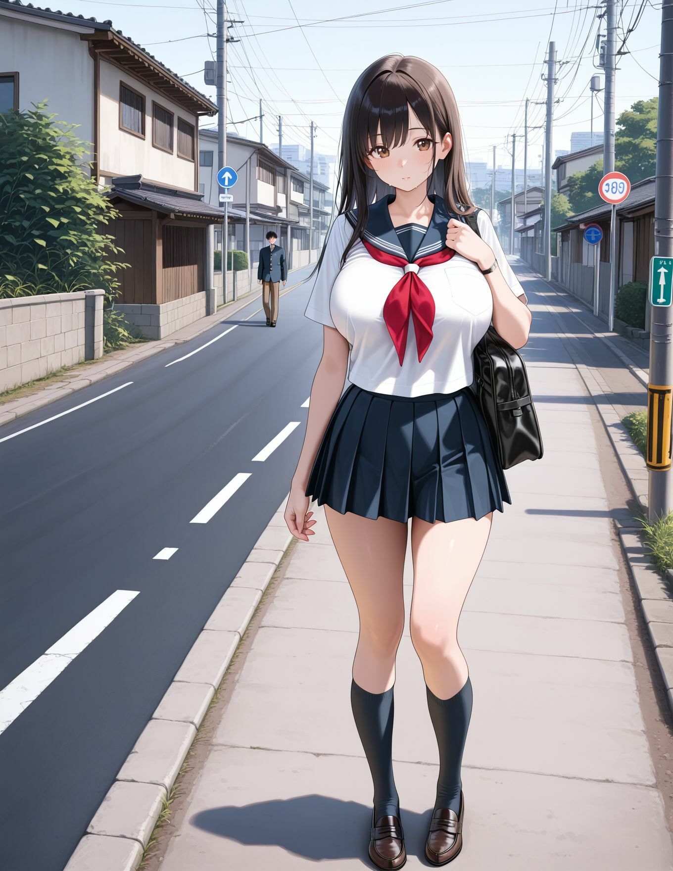 夏の女生徒、処女卒業の瞬間 普通のウブな女子校生の大切な喪失。 - サンプル画像 2