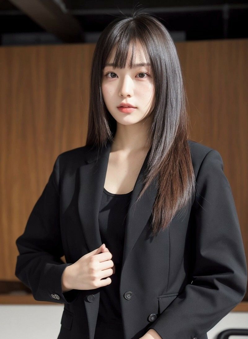 【美女名録】vol11.7 秘書の誘惑。冷たくても、惹かれてしまう。 201枚 【AIグラビア写真集】 - サンプル画像 5