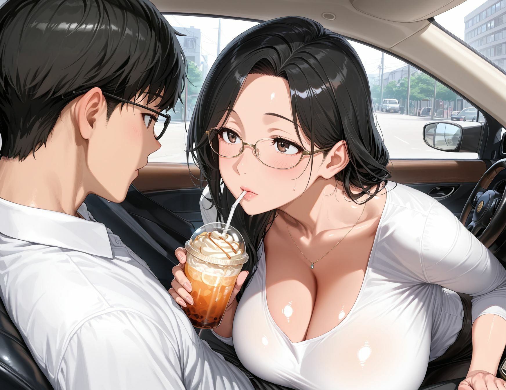 レスでデリを始めた爆乳人妻 性欲強すぎて、週十のオナ。 - サンプル画像 3
