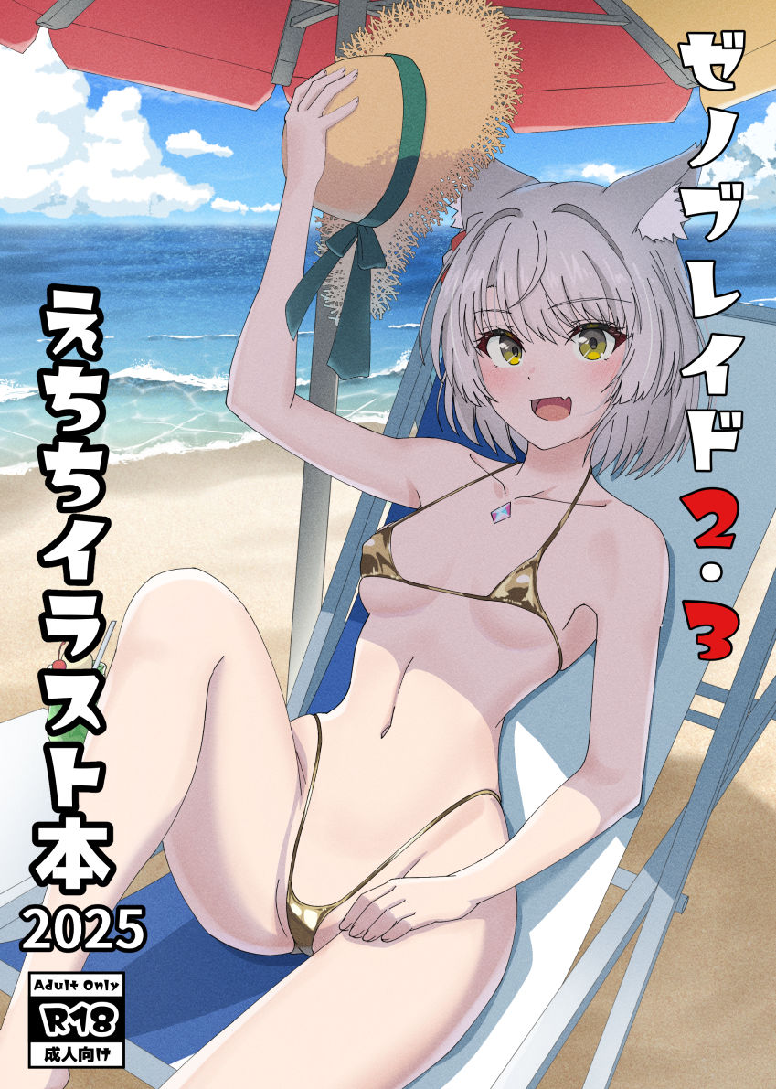 ゼノブレイド2・3えちちイラスト本2025 - サンプル画像 1