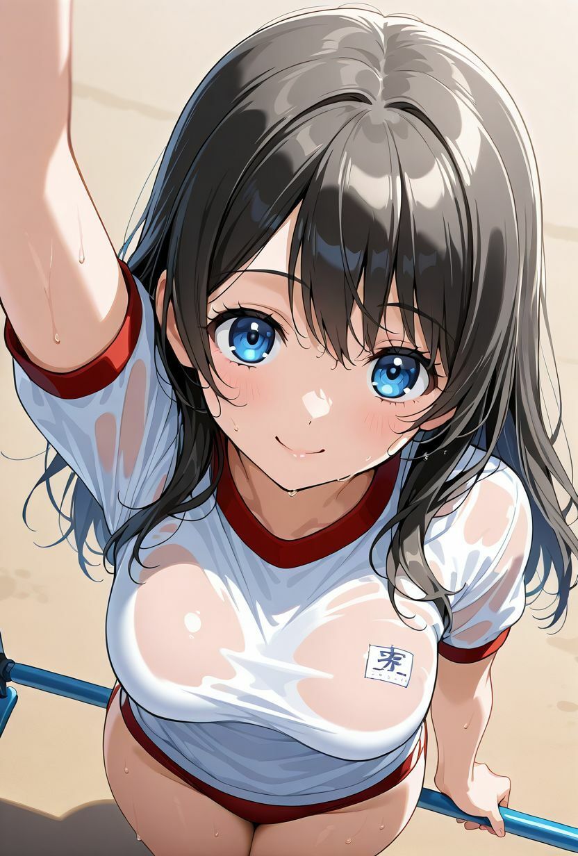 『濡れ透け図鑑 - 体育着編 C組』〜ゆるっとのんびりな女の子たち〜 - サンプル画像 1