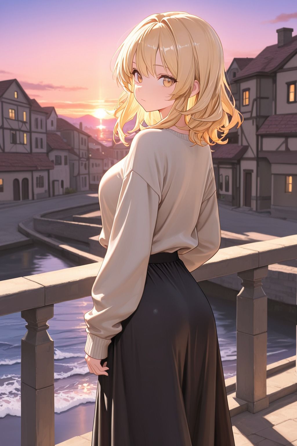 マチアプ女子と目隠しプレイ - サンプル画像 1