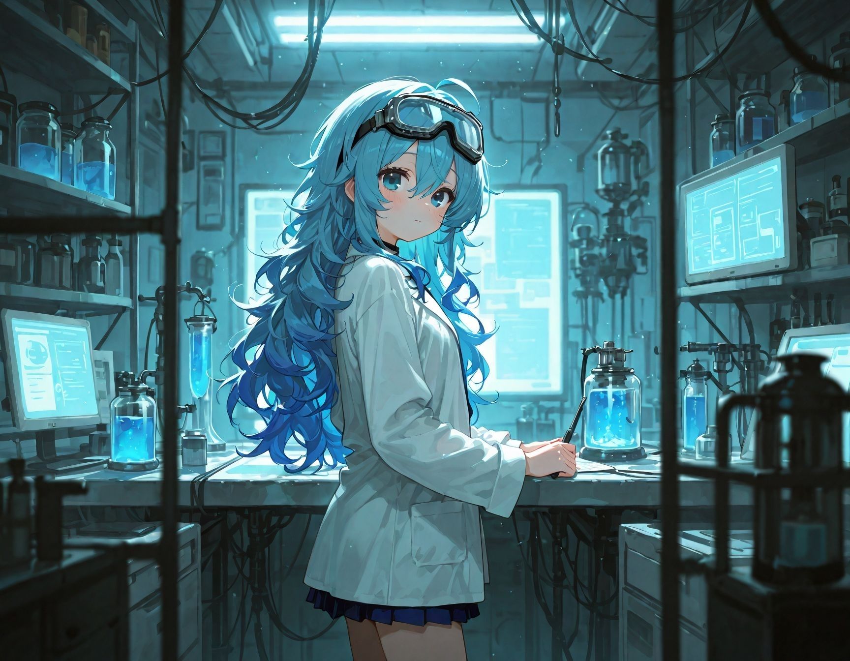 少女図鑑 化学オタク編 - サンプル画像 1
