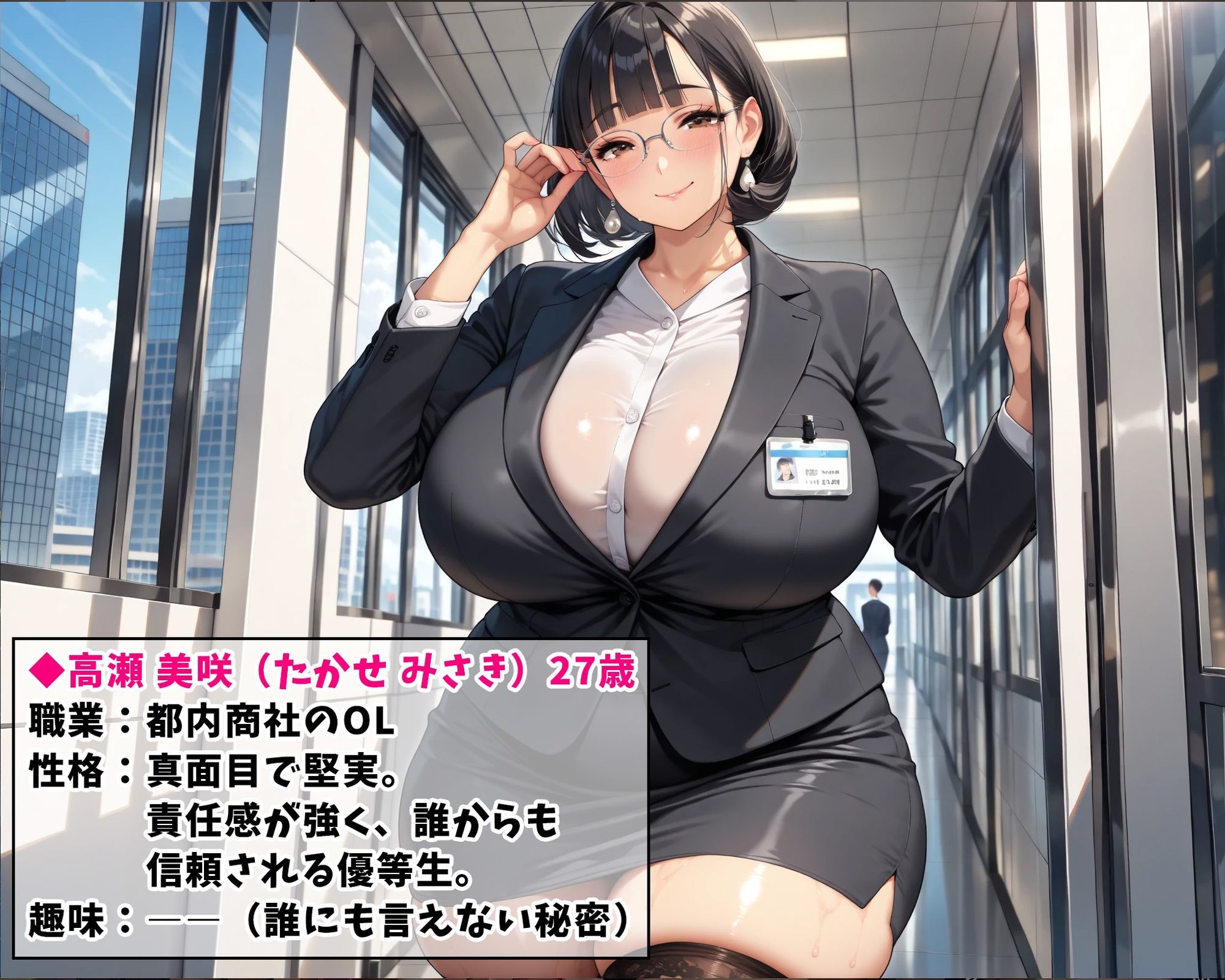 寝取られたい清楚な爆人OL みさきー誰にも言えない本当の私ー - サンプル画像 1