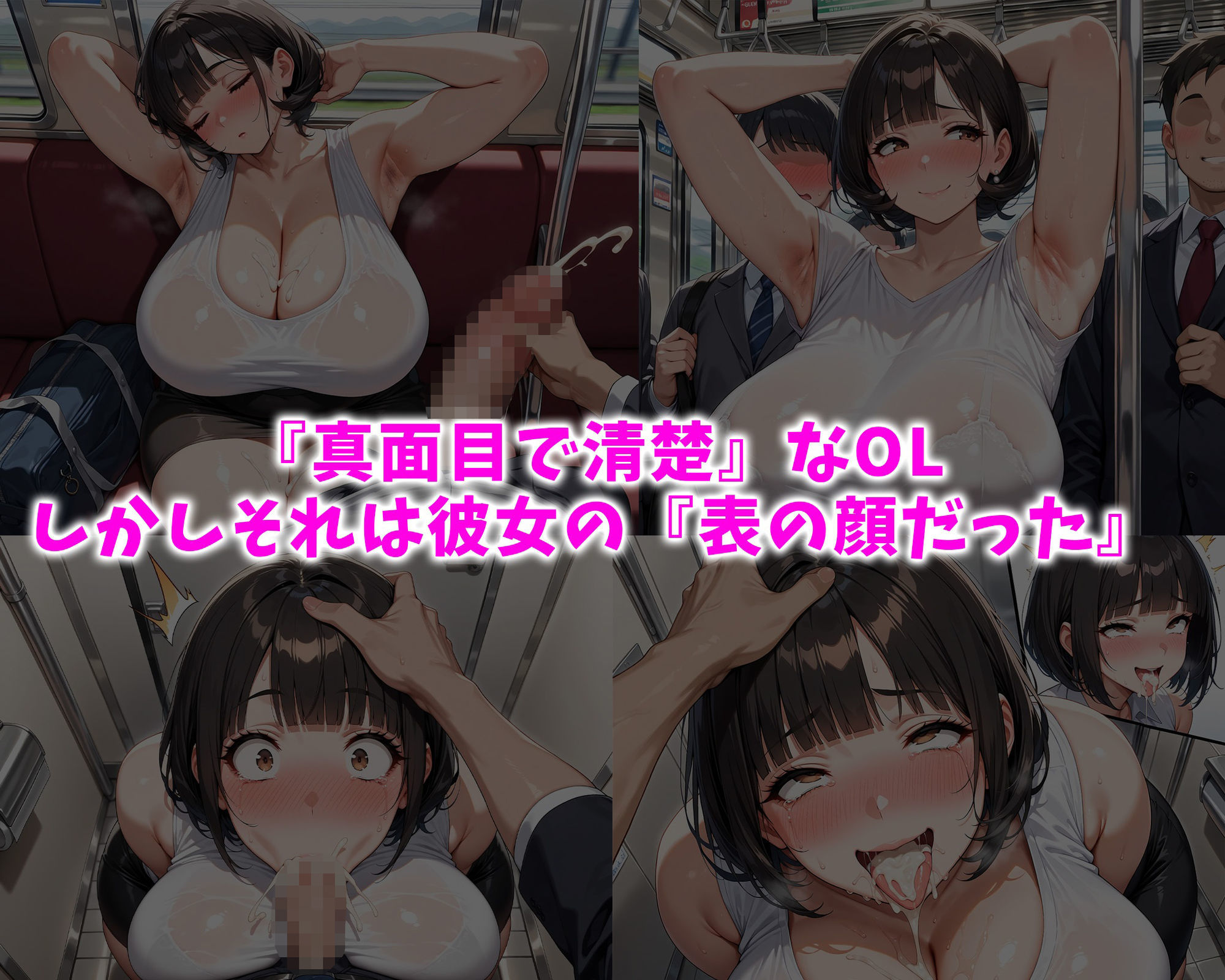 寝取られたい清楚な爆人OL みさきー誰にも言えない本当の私ー - サンプル画像 8