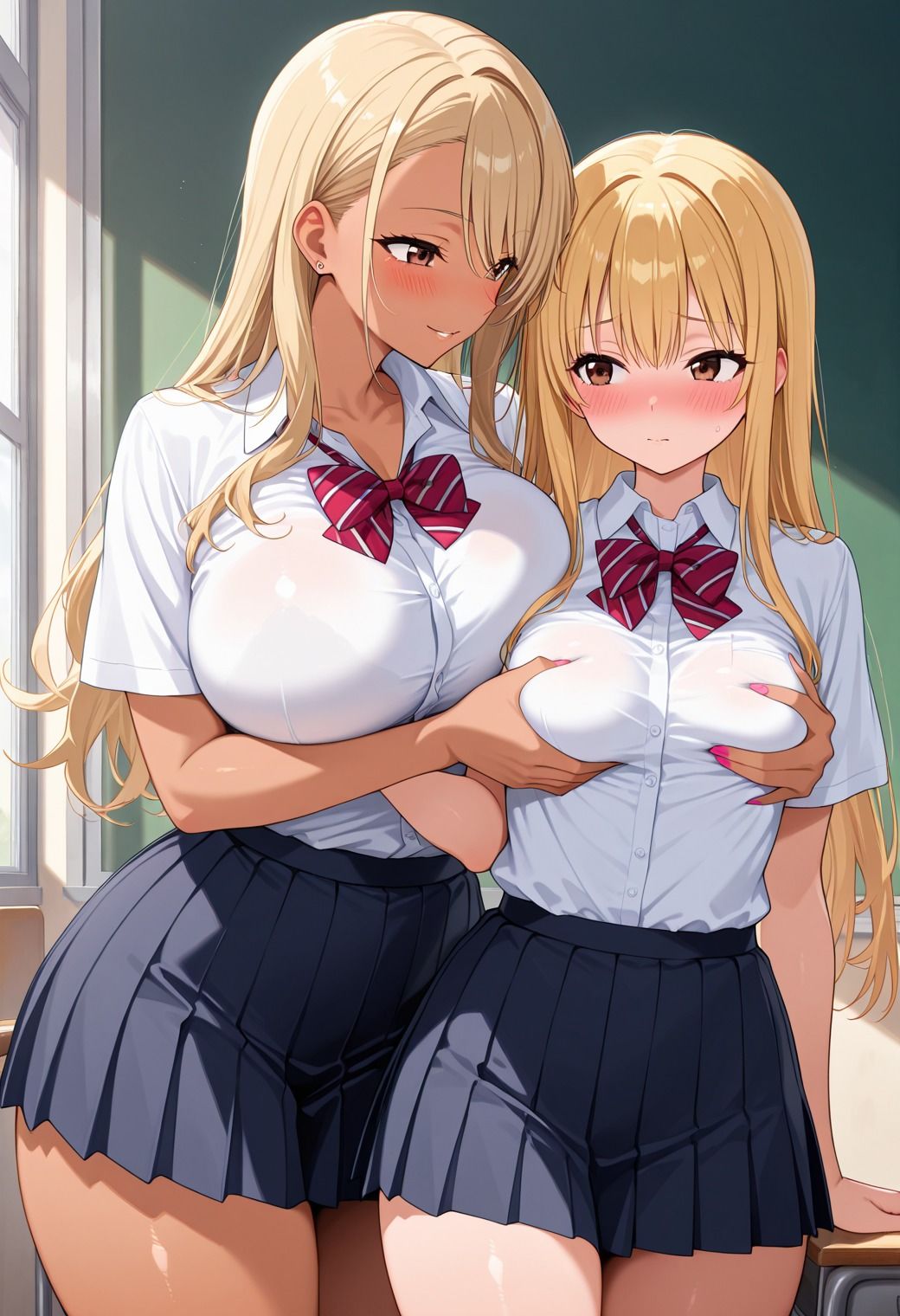 きもおじチンポに雌堕ち 犯●れ孕む爆乳ギャル - サンプル画像 9