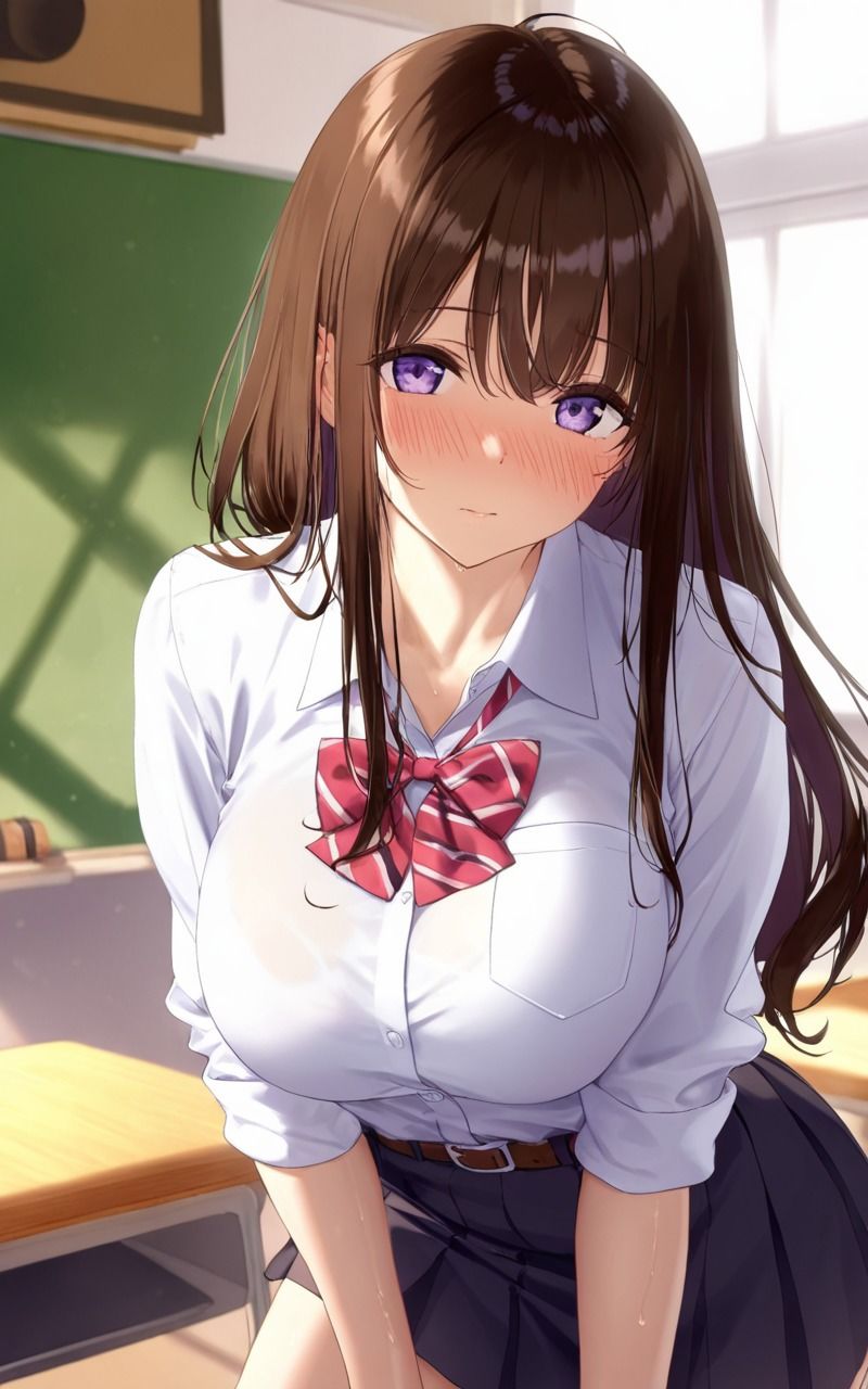 女子校生、初体験で処女膜を破かれる - サンプル画像 1