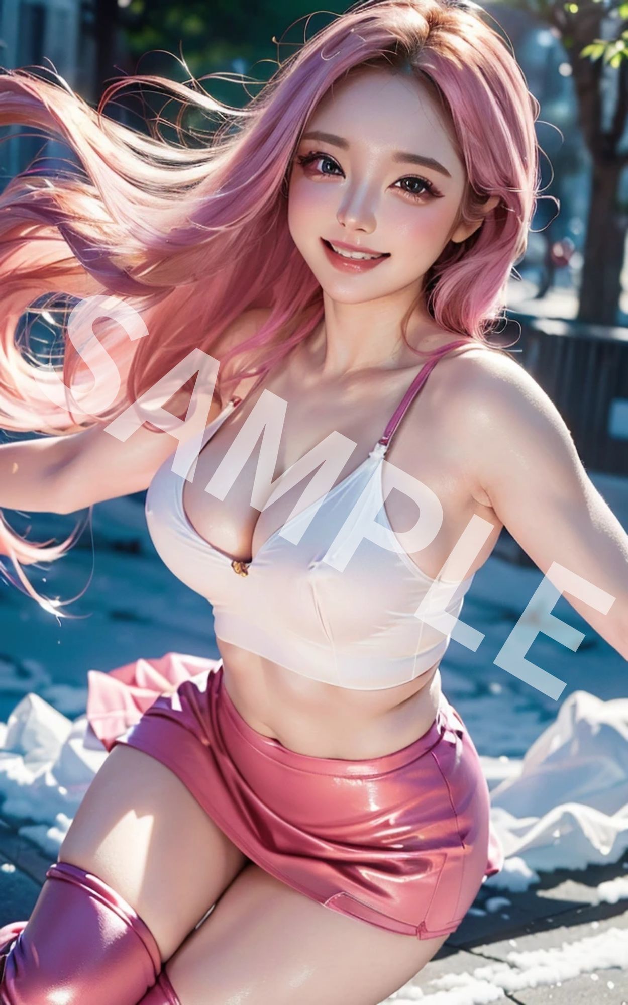 Gyaru Vibes - Street & School Days - サンプル画像 3