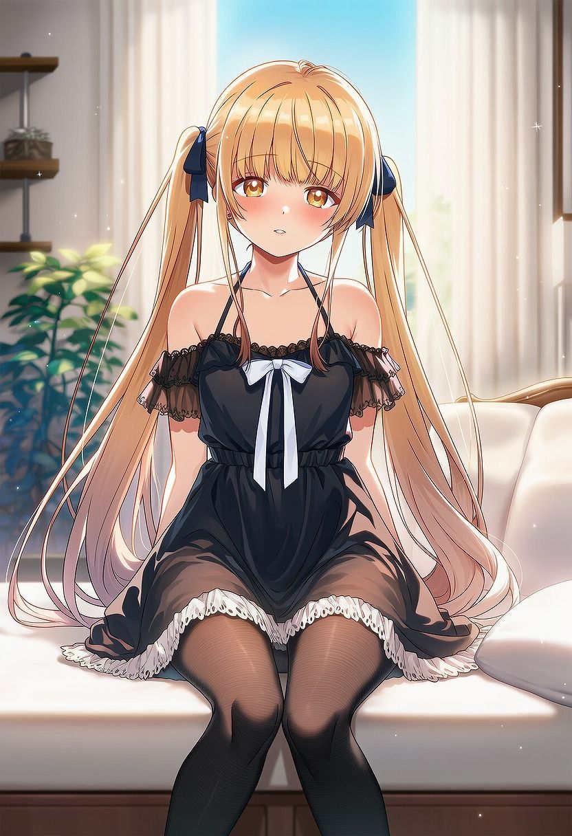 天使なお隣様の小悪魔衣装 - サンプル画像 1