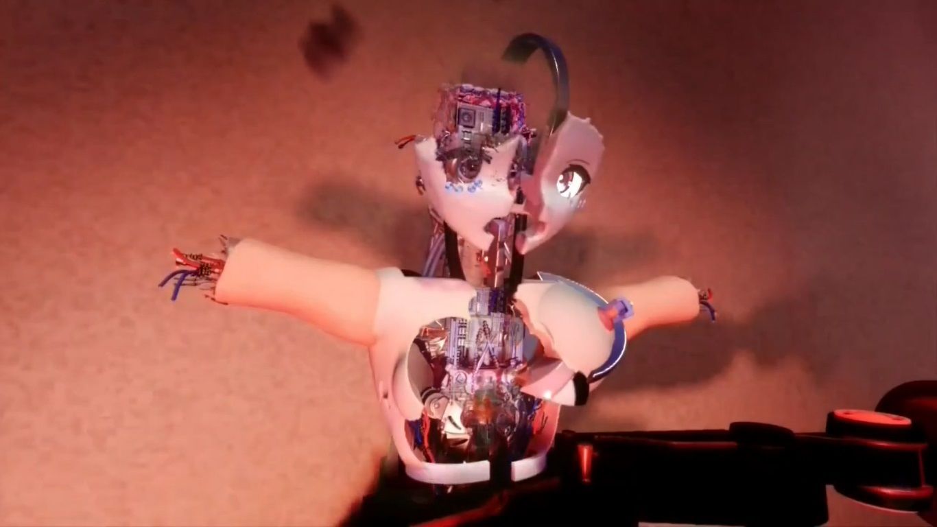 エッチな事をされて破壊されるマシンガールズアゼル編 - サンプル画像 2