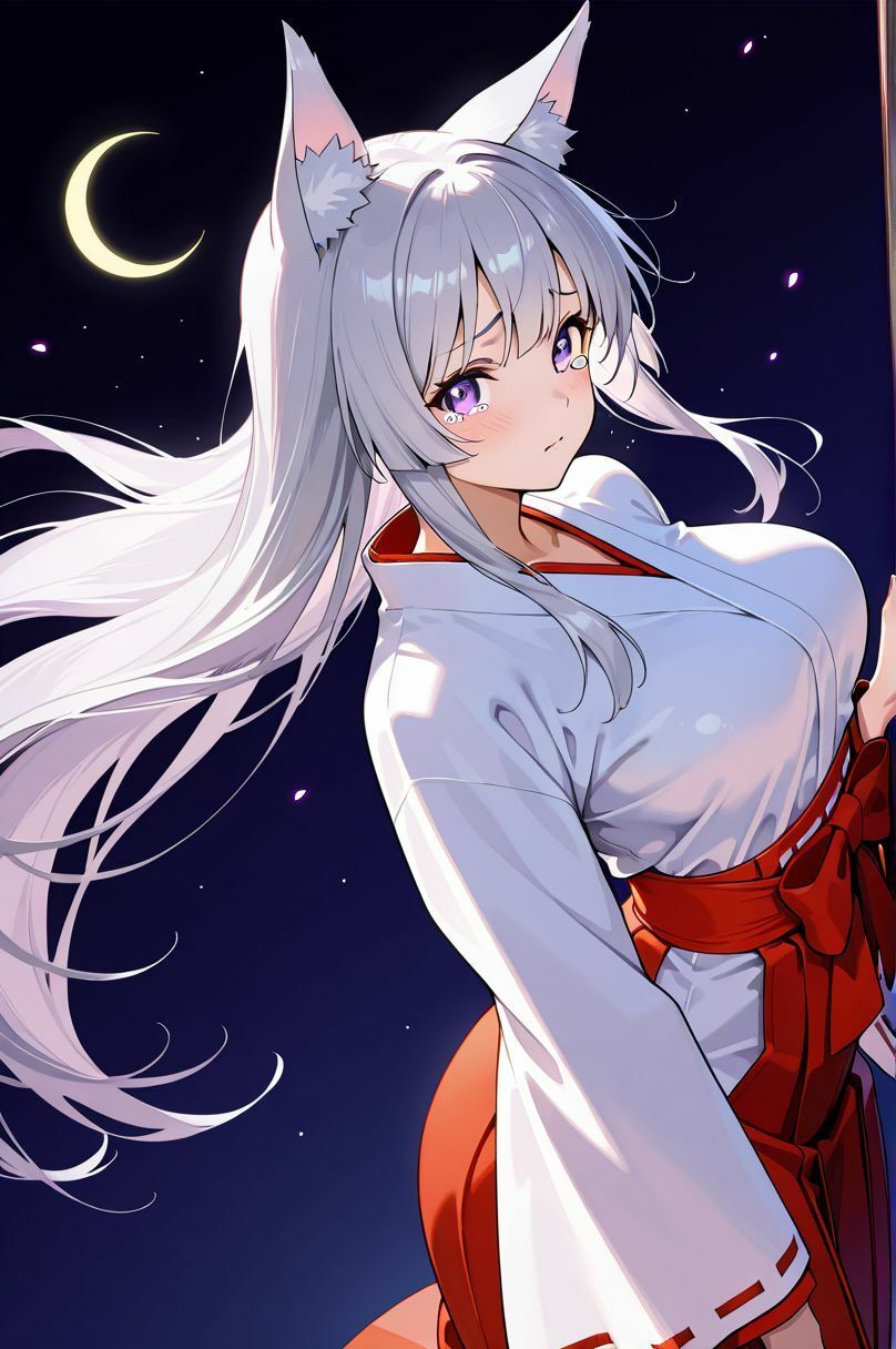 制服未遂。図鑑【巫女服編】──白と赤、乱れる吐息。 - サンプル画像 1