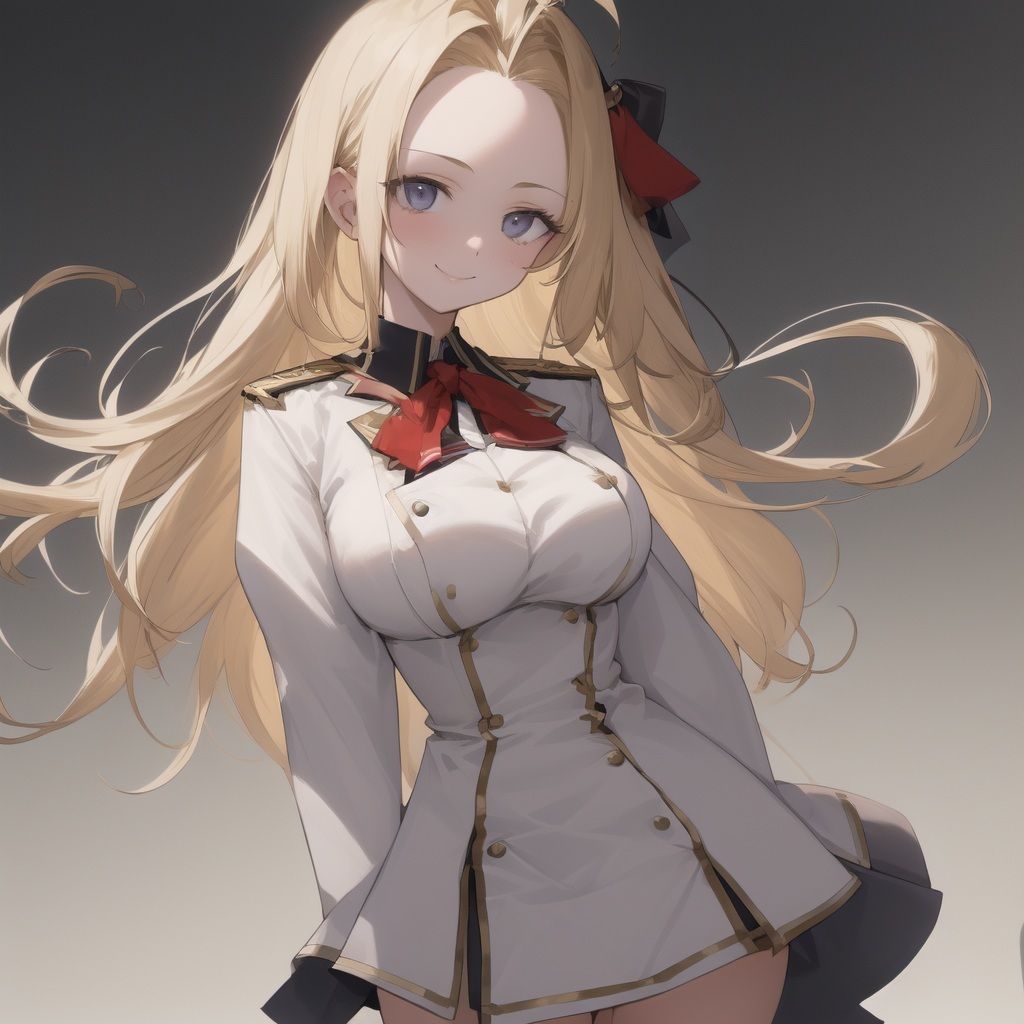 金髪デコ出しCG集 - サンプル画像 1