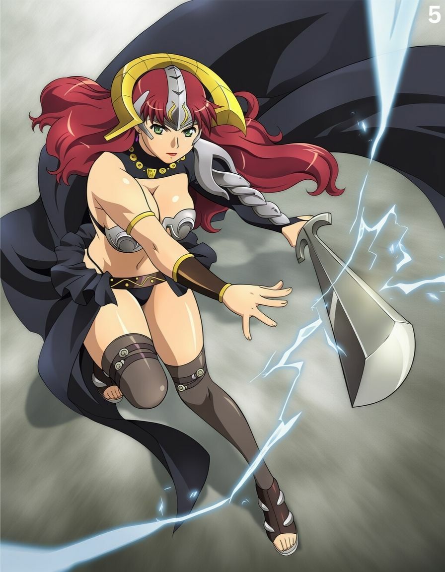 クイーンズスレ●プ:雷雲の女戦士 - サンプル画像 2