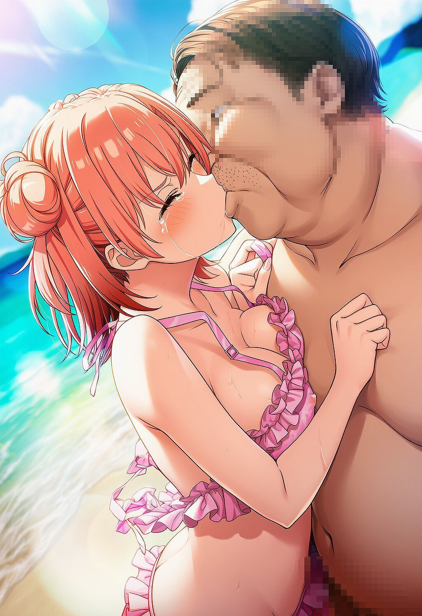 由比ヶ浜〇衣ちゃん水着 - サンプル画像 4
