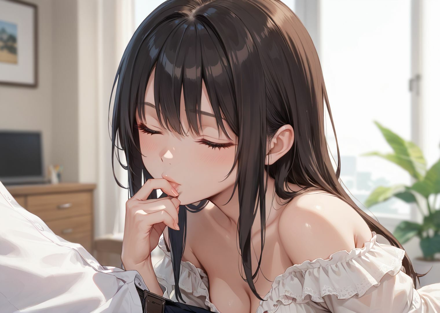 会社の上司と妊娠必須の調教セックス - サンプル画像 1