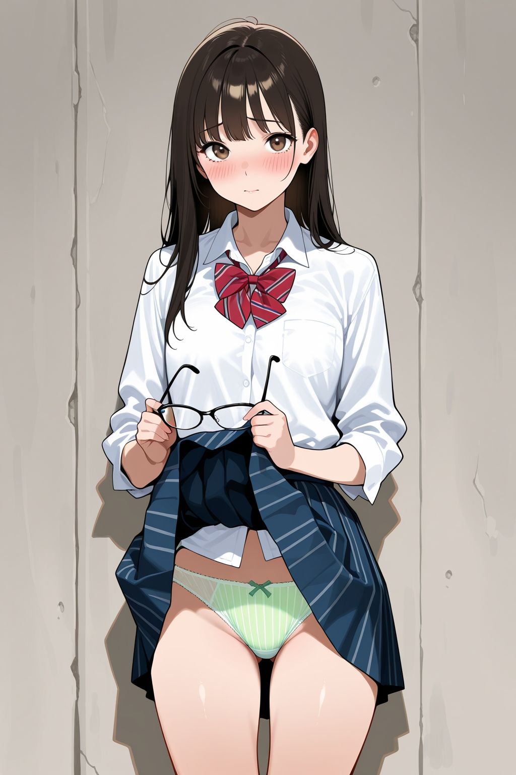 見せつけガールズ☆ スカート上げちゃう編 - サンプル画像 2
