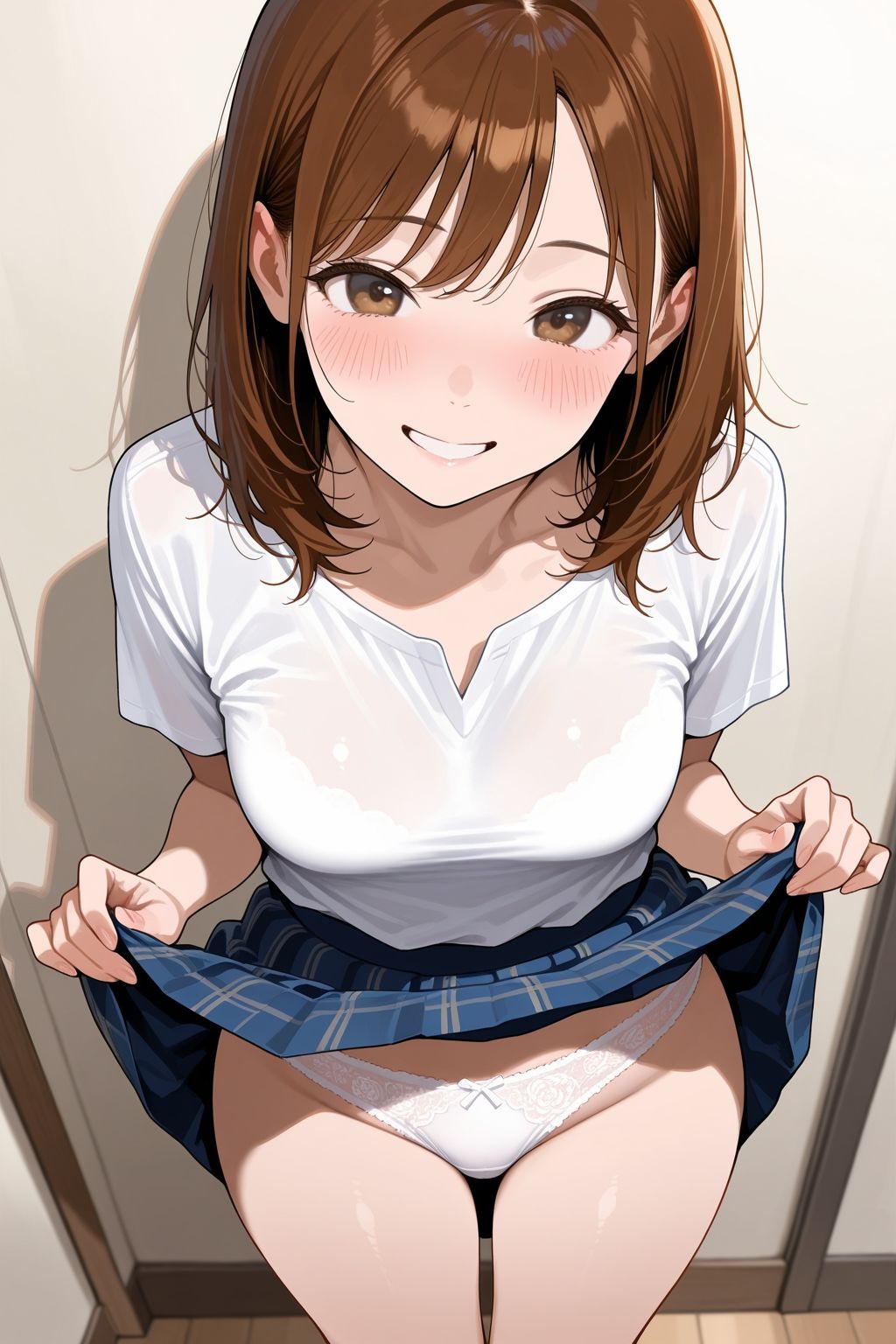 見せつけガールズ☆ スカート上げちゃう編 - サンプル画像 5