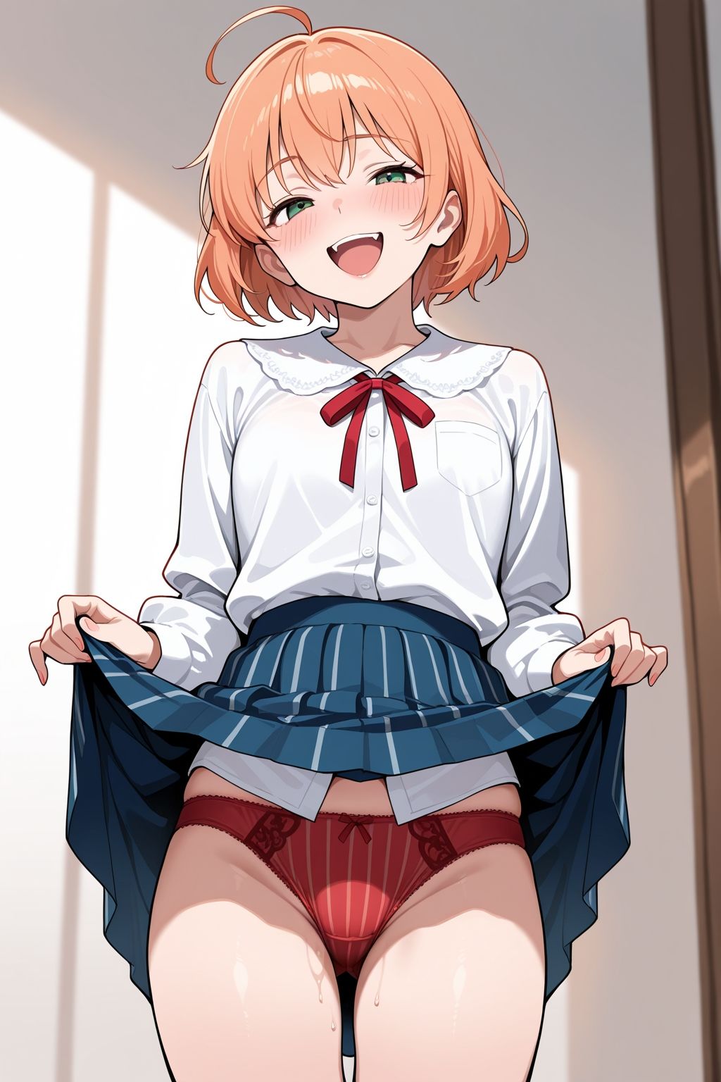 見せつけガールズ☆ スカート上げちゃう編 - サンプル画像 9