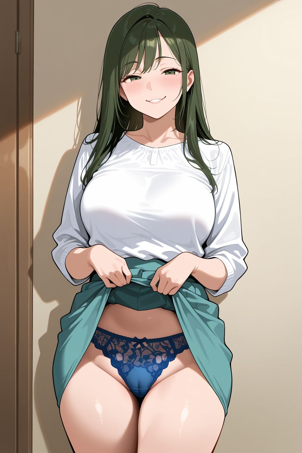 見せつけガールズ☆ スカート上げちゃう編 - サンプル画像 10