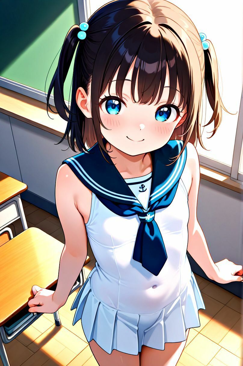 『放課後、制服の奥に隠したもの。』 ──すこし幼さの残る顔と、大人びた仕草。 - サンプル画像 1