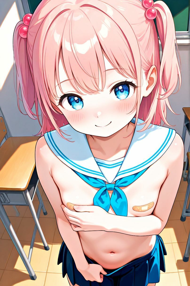 『放課後、制服の奥に隠したもの。』 ──すこし幼さの残る顔と、大人びた仕草。 - サンプル画像 2