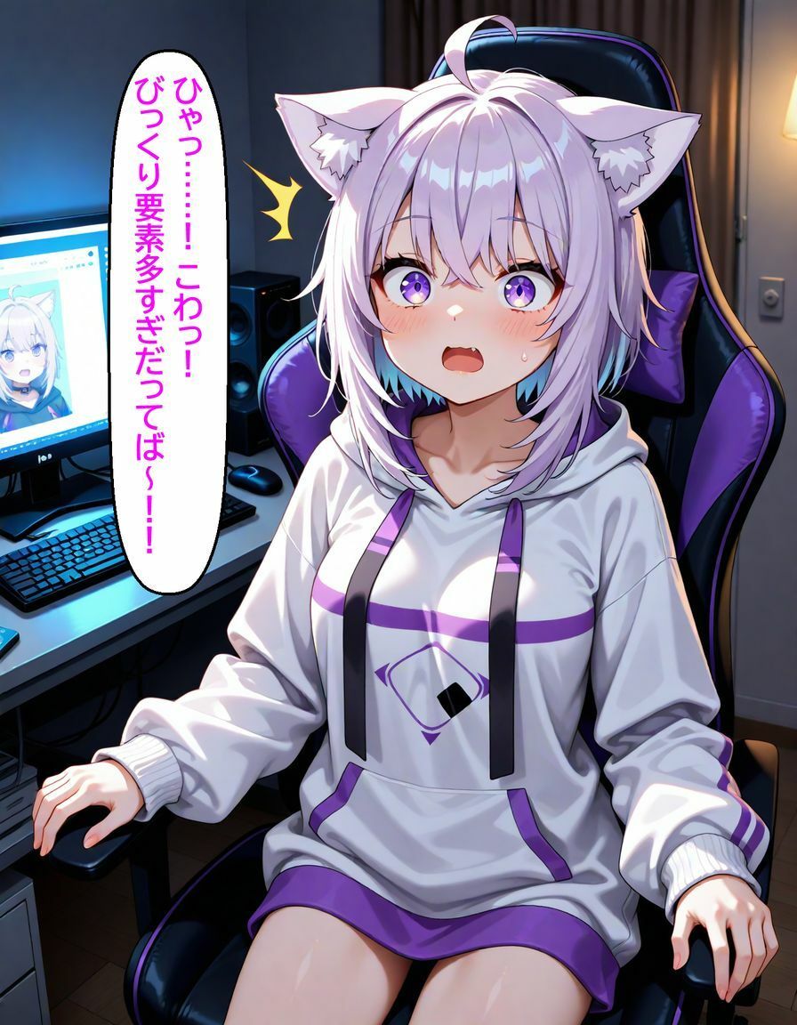 猫〇おかゆ 〜一人でしてる声、隣にバレてました〜 - サンプル画像 1