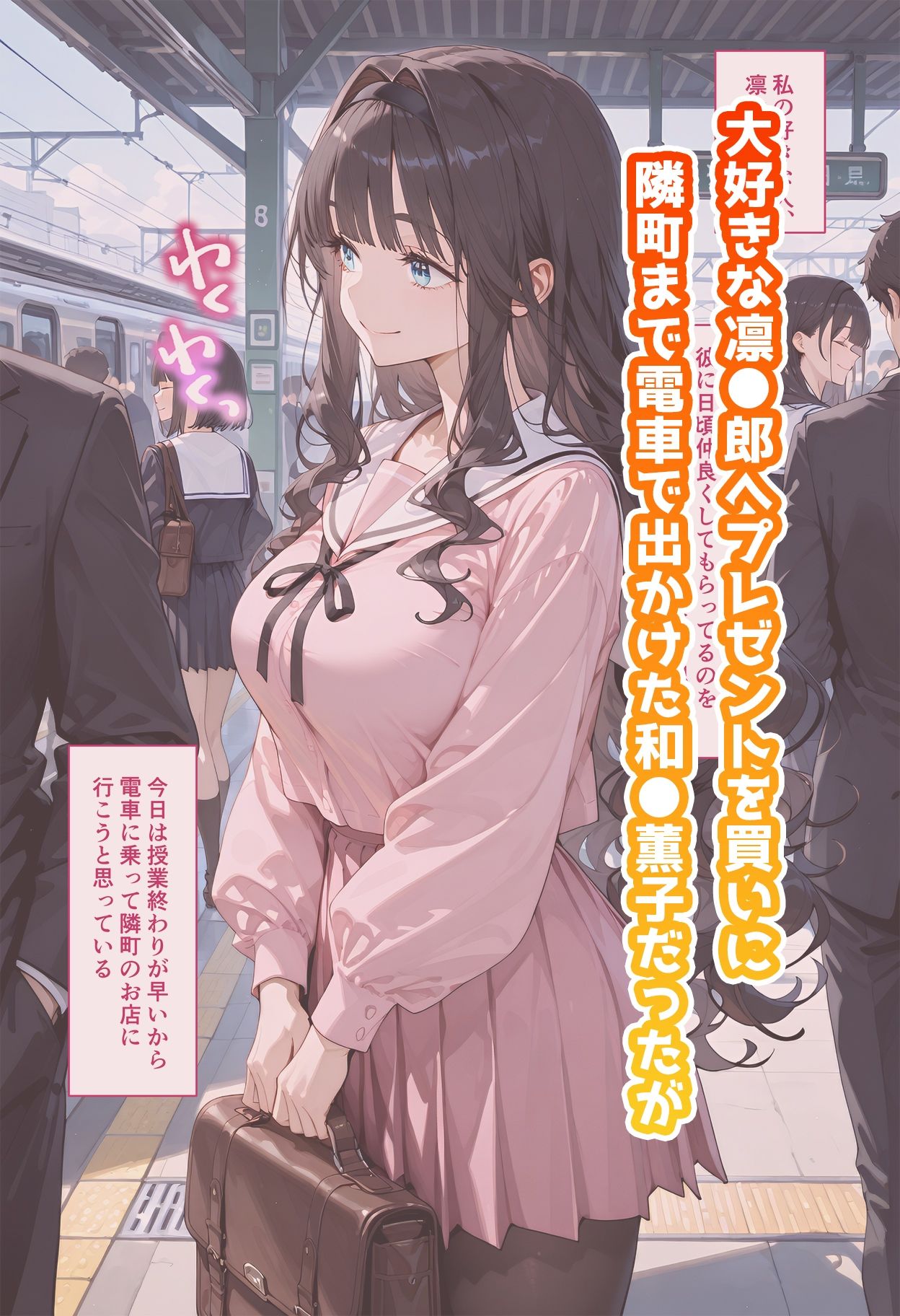 【動画付き】和◯薫子のいちばん長い日〜痴●にイカされまくり処女を奪われる純情少女〜 - サンプル画像 1