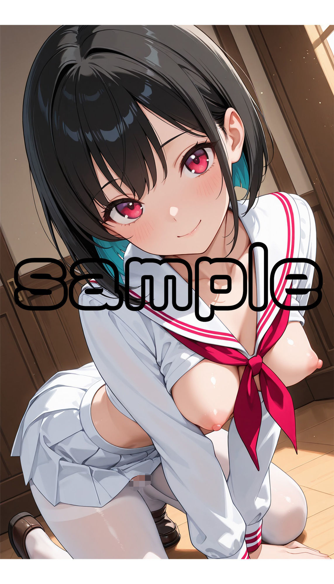 (画集)制服JKを見る!2(縦型) - サンプル画像 1