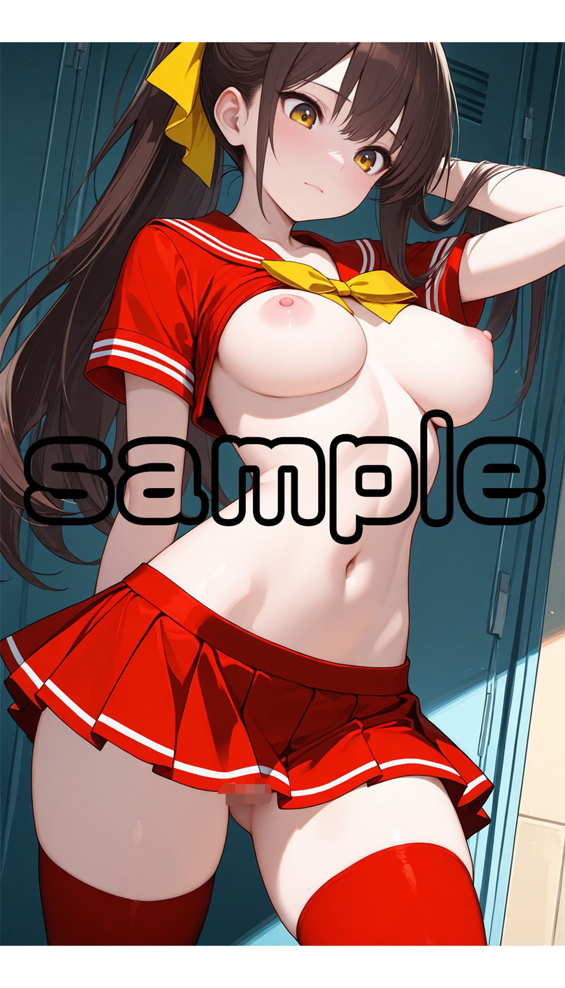 (画集)制服JKを見る!2(縦型) - サンプル画像 4