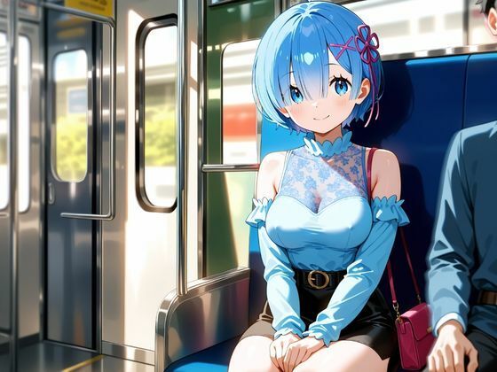 レムと付き合えたので朝から晩までイチャイチャSEX(デート編もあり) - サンプル画像 1