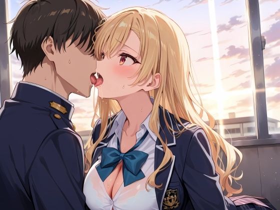 色白ギャル女子校生が先輩に呼び出されて校舎裏で屋外Hしちゃう話 - サンプル画像 1