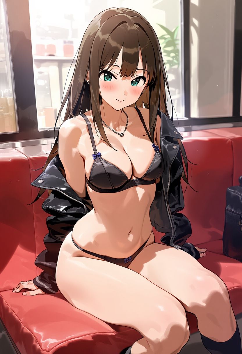 大きなおしりが魅力のアイドル!渋〇凛ちゃんのお風呂でお着がえ!(291枚) - サンプル画像 2