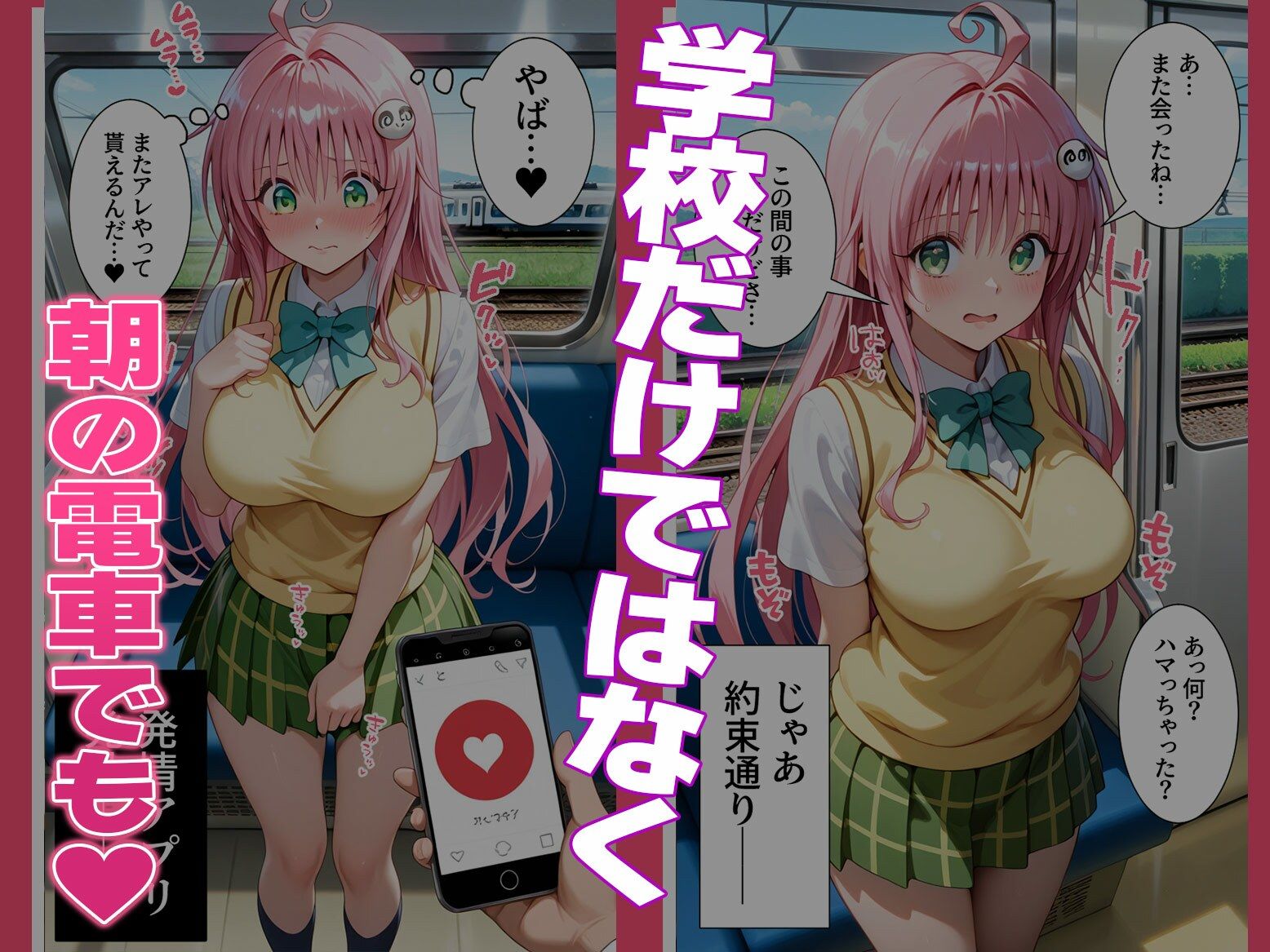 〜チートすぎる発情アプリ〜効果絶大絶頂教室 特殊プレイ ラ〇編 Vol.3 - サンプル画像 5