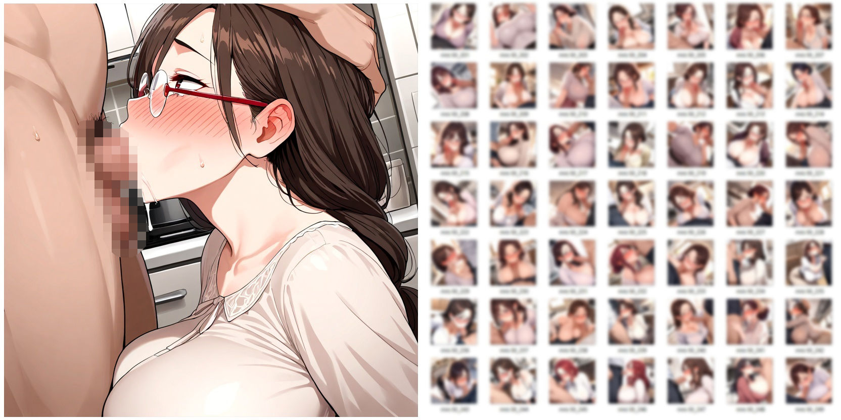 思いのほか純情だった奥さんとむちゃくちゃえっちなことするCG集 - サンプル画像 5