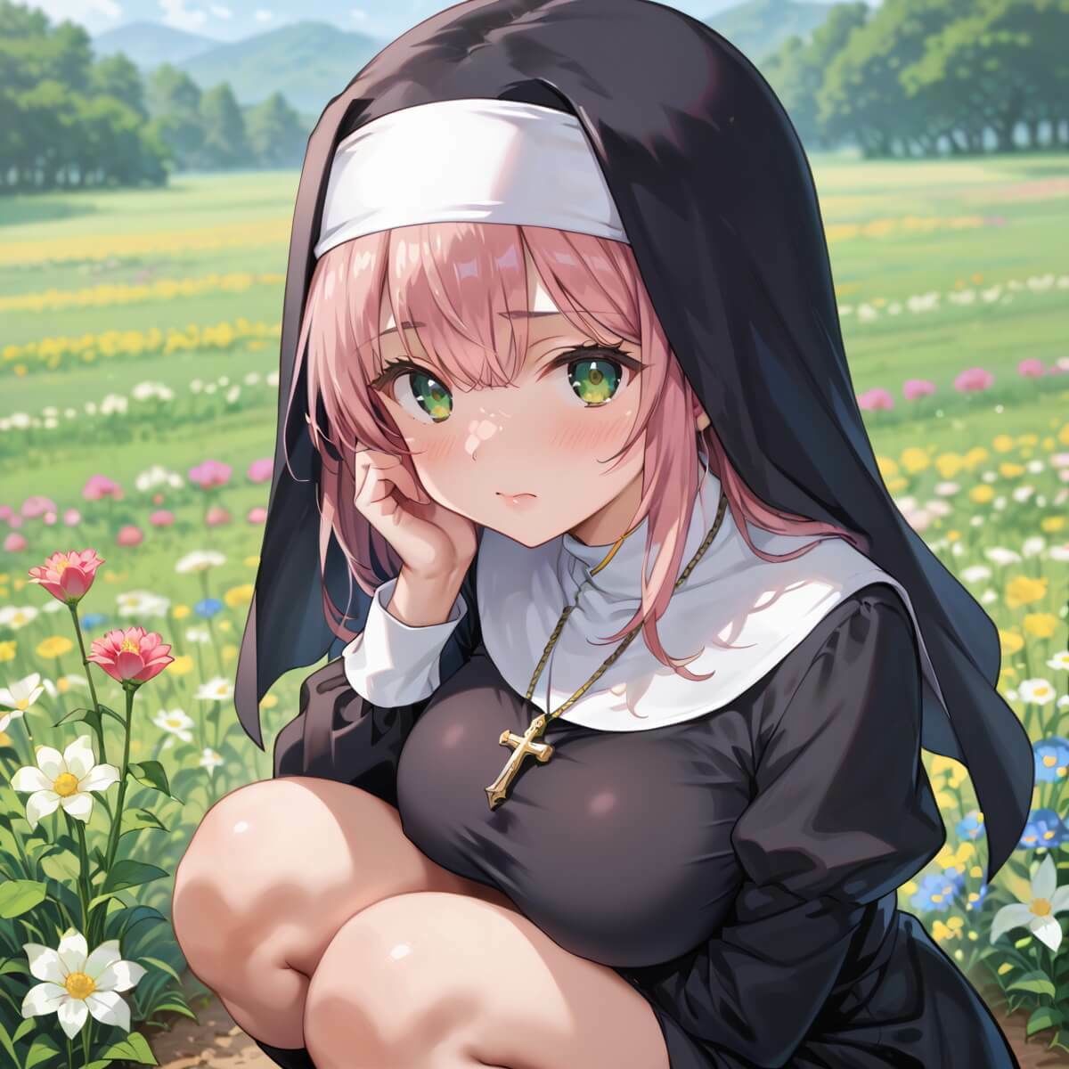 神に尽くす君と禁断の秘密〜君のことが恋しくて〜4【厳選CG200枚収録】 - サンプル画像 2