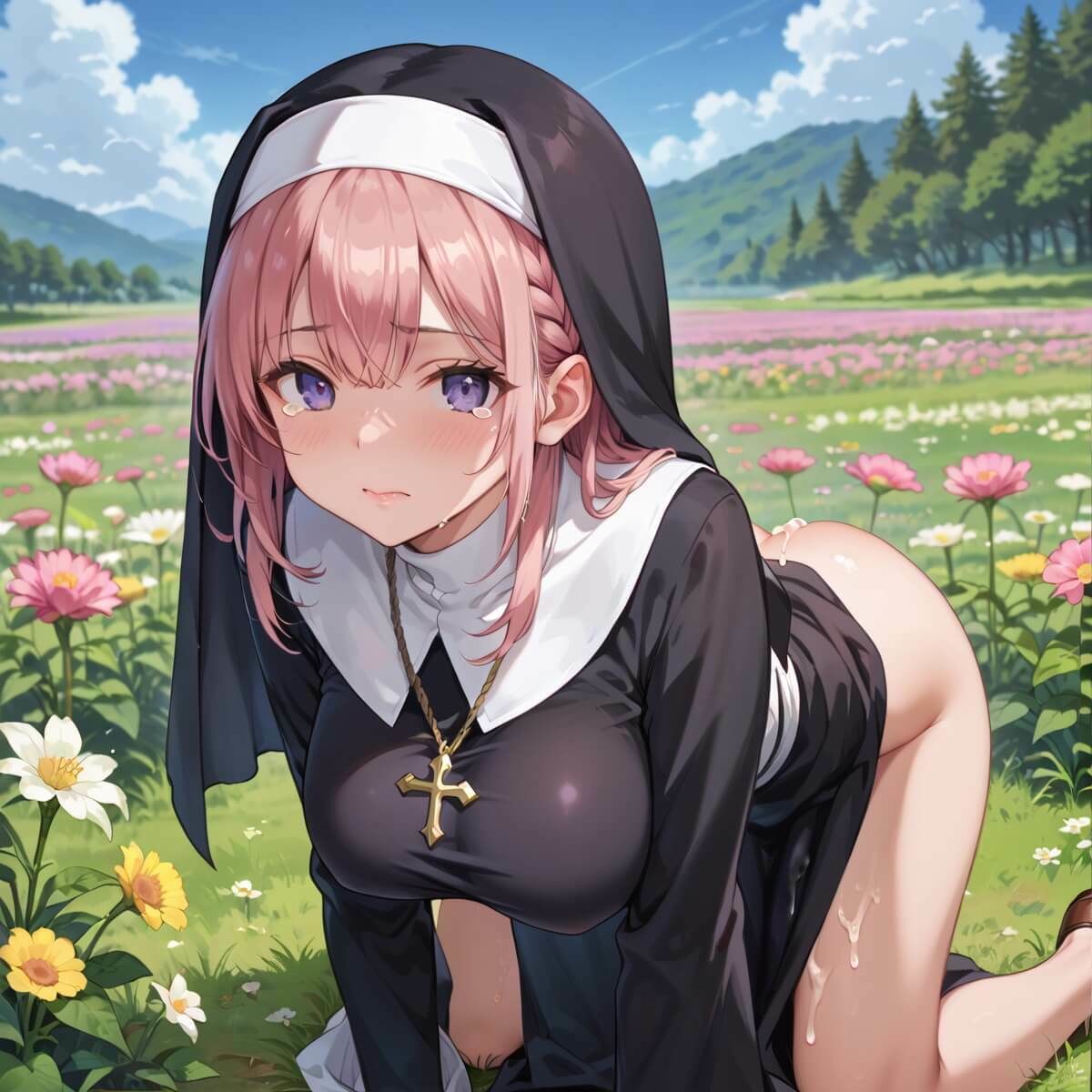 神に尽くす君と禁断の秘密〜君のことが恋しくて〜6【厳選CG200枚収録】 - サンプル画像 6