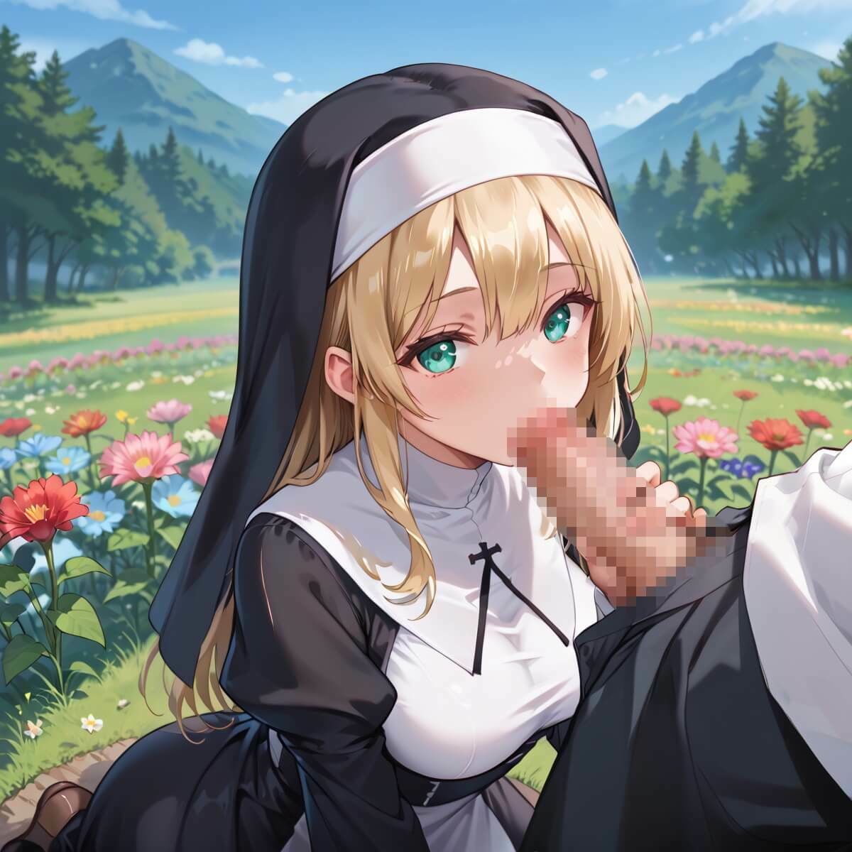 神に尽くす君と禁断の秘密〜君のことが恋しくて〜8【厳選CG200枚収録】 - サンプル画像 2