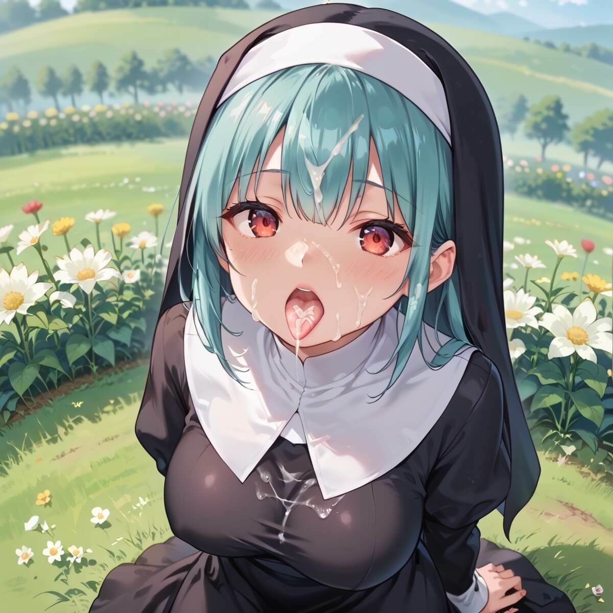 神に尽くす君と禁断の秘密〜君のことが恋しくて〜8【厳選CG200枚収録】 - サンプル画像 6