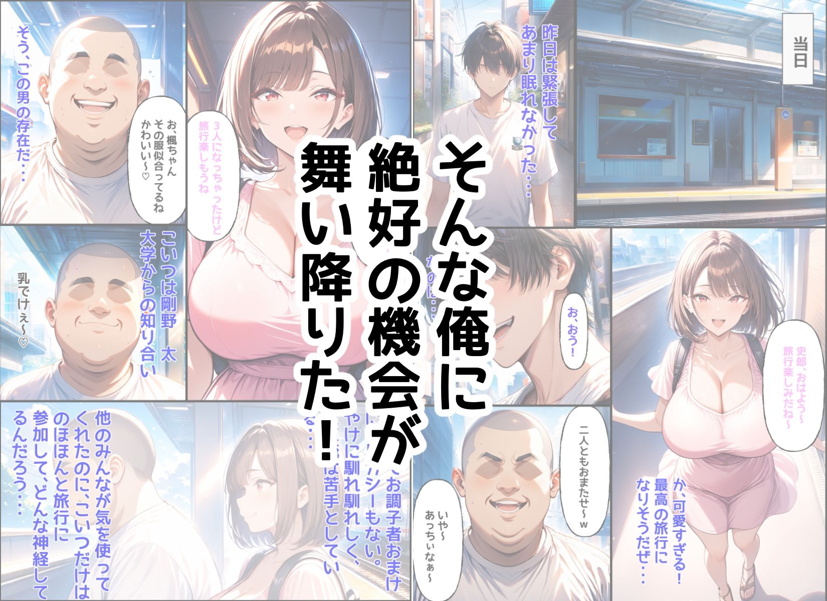 ポッとでのあいつに無様なアヘ顔を晒す幼馴染〜盗まれた初恋〜 - サンプル画像 2
