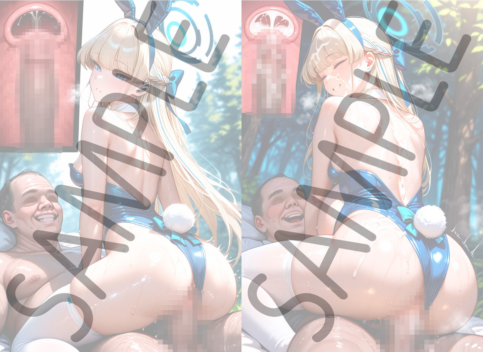 憧れの処女ヒロインが性奴●にされた件-飛鳥○トキ編- - サンプル画像 3