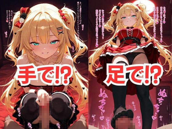 Vtuber赤〇はあとに縛られて…優しい微笑みから調教へ〜足コキ・パイズリ・手コキ・顔面騎乗位〜 - サンプル画像 2