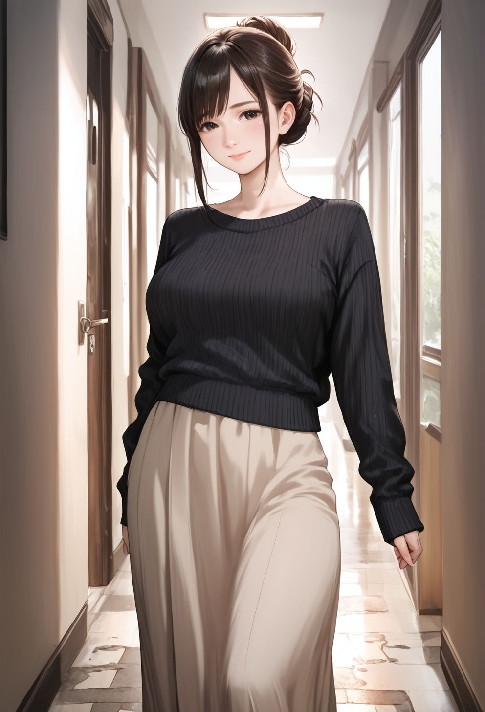 隣の美人妻を催●で僕専用メイドにしてみた - サンプル画像 1
